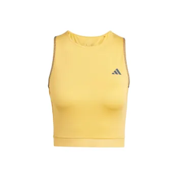Adidas Free Shipping With AdiClub Adizero Running Crop Tank Top