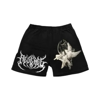 Revenge Casual Shorts Unisex Black