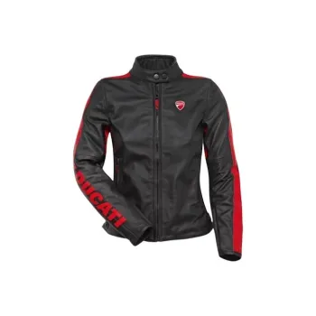 Ducati Unisex Biker Jacket Genuine Leather