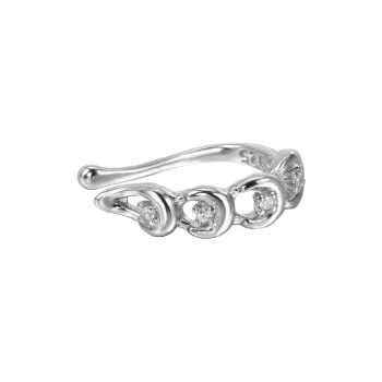 Eclater S925 Silver Clip On Earrings Women's
