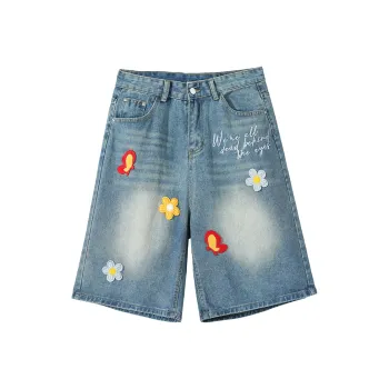 DJ.SPIRIT Denim Shorts Unisex