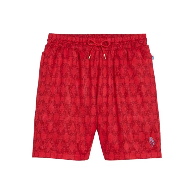 PUMA X DAPPER DAN Co branded Series Casual Shorts Men Red-0