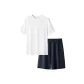 White+Dark Blue