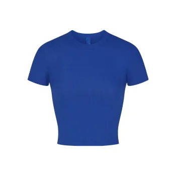 Skims T Shirts Women's Cobalt Blue