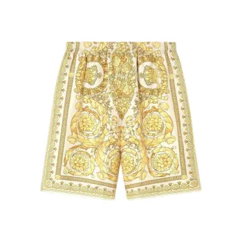 VERSACE Barocco Printed Bermuda Shorts