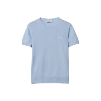 MIU MIU T-Shirt Women's Light Blue
