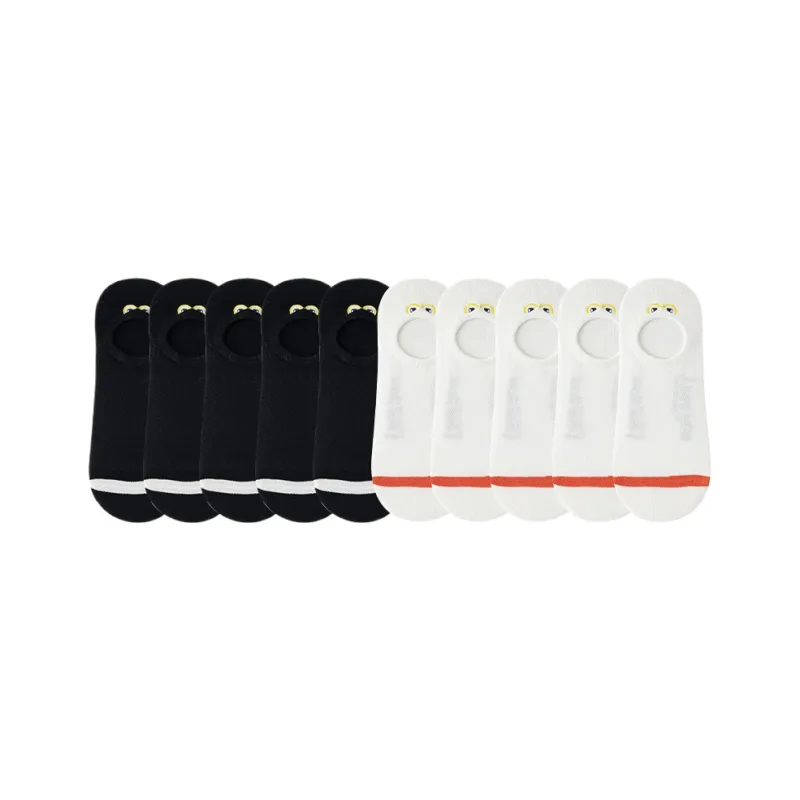 Cotton Gene No Show Socks Men's Combo Set-42