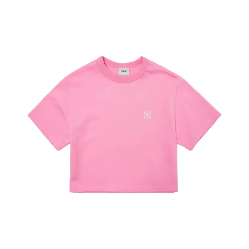 MLB Straight T Shirt Women's Pink-0