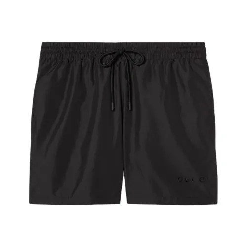 gucci embellished Technical Poplin Swim Shorts
