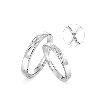 KADER 925 Sterling Silver Rings Unisex Silver