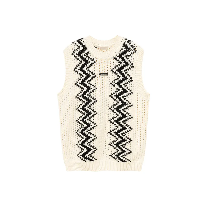 NO ONE ELSE Tank Tops Women's White Apricot-0