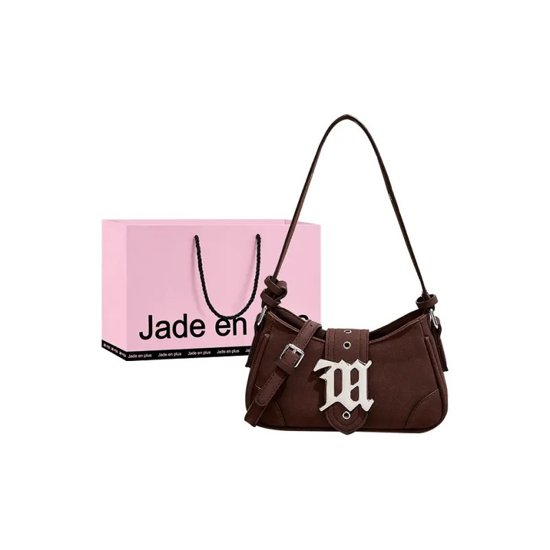 Jade En Plus PU One Shoulder Handbag, Crossbody Bag Regular Women's Multicolor-13