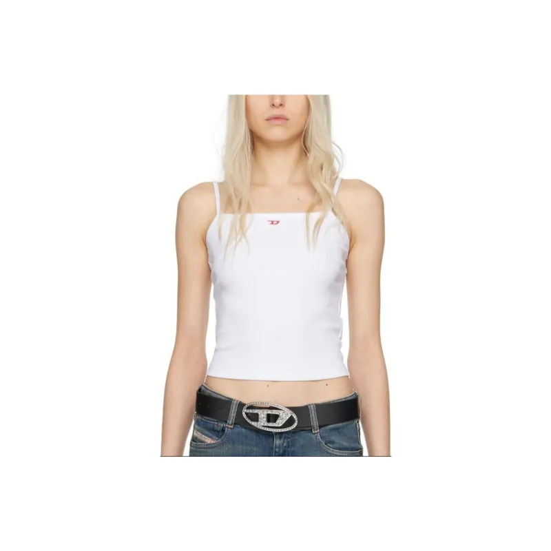 DIESEL Tank Tops Women's White-0