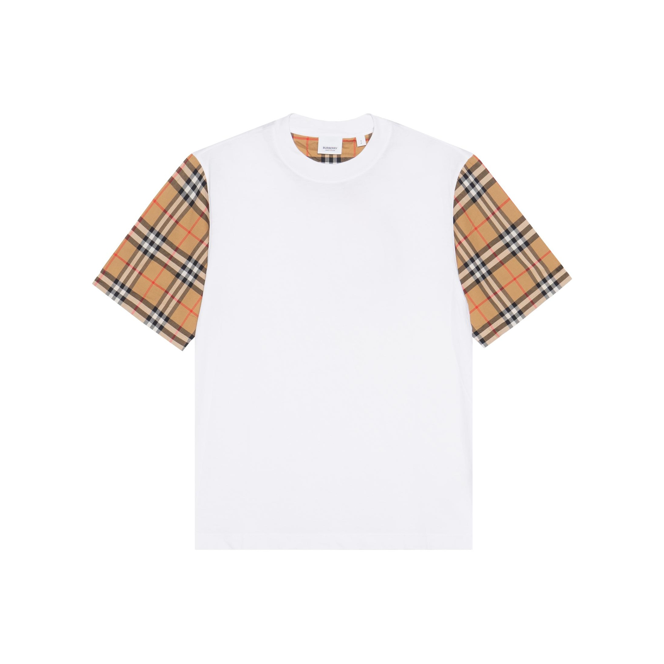 BURBERRY Logo Patch Women's Cotton White T-Shirt Size S | eBay