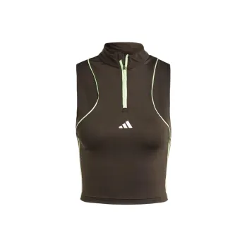 Adidas Hyperglam Color Pop Training Tank Top Tank Tops Women's Contour Olive