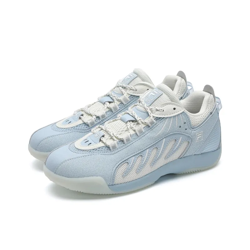 FILA Vintage Collection ADE 2025 Anti Slip Wear Resistant Low Top Casual Shoes Women's Blue White-2