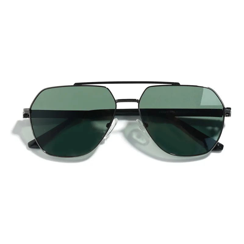 Conant Plate Frame Titanium Aviator Sunglasses Unisex-0