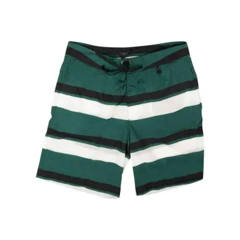 PRADA Striped Nylon Swim Shorts