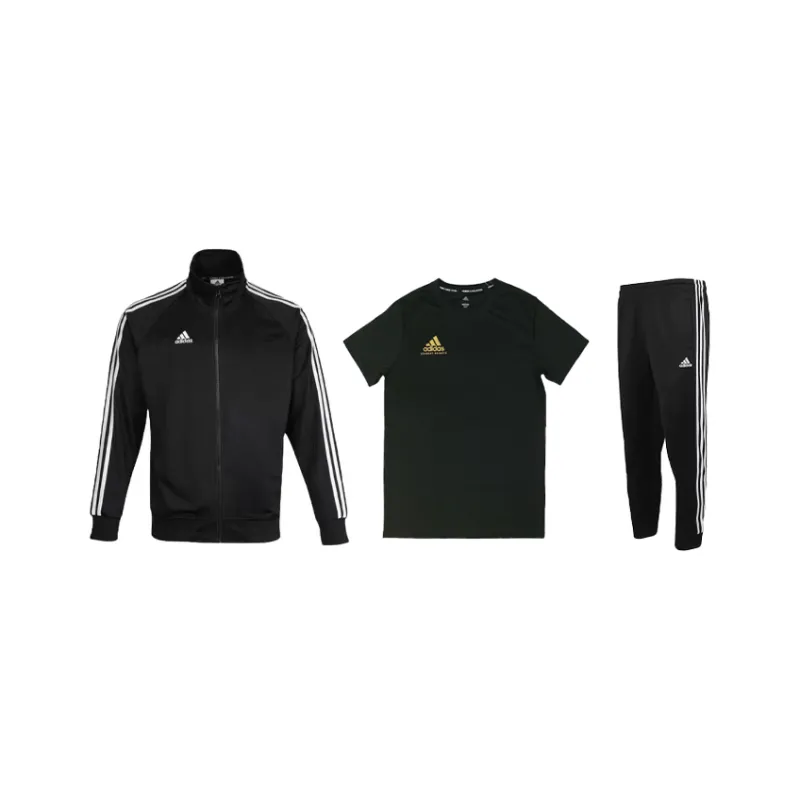 Adidas Casual Sportswear Men's 3 Pack Black-0