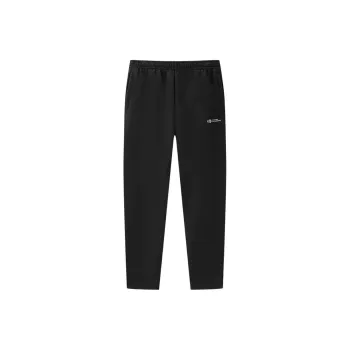 Erke Tennis Series Casual Pants Men's Jet Black