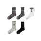 Dark Gray+Dark Gray+White+Light Gray+Black