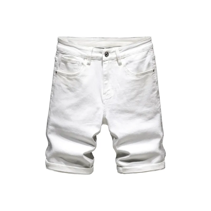 JUCY JUDY Denim Shorts Unisex White-0