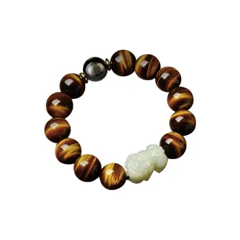 Yi Mingju Tiger's Eye Stone Bracelets Unisex