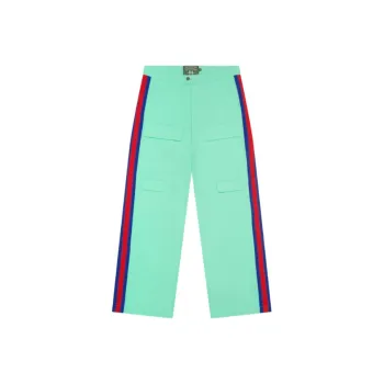Denim Tears Bstroy Collaboration Casual Pants Unisex Mint Green