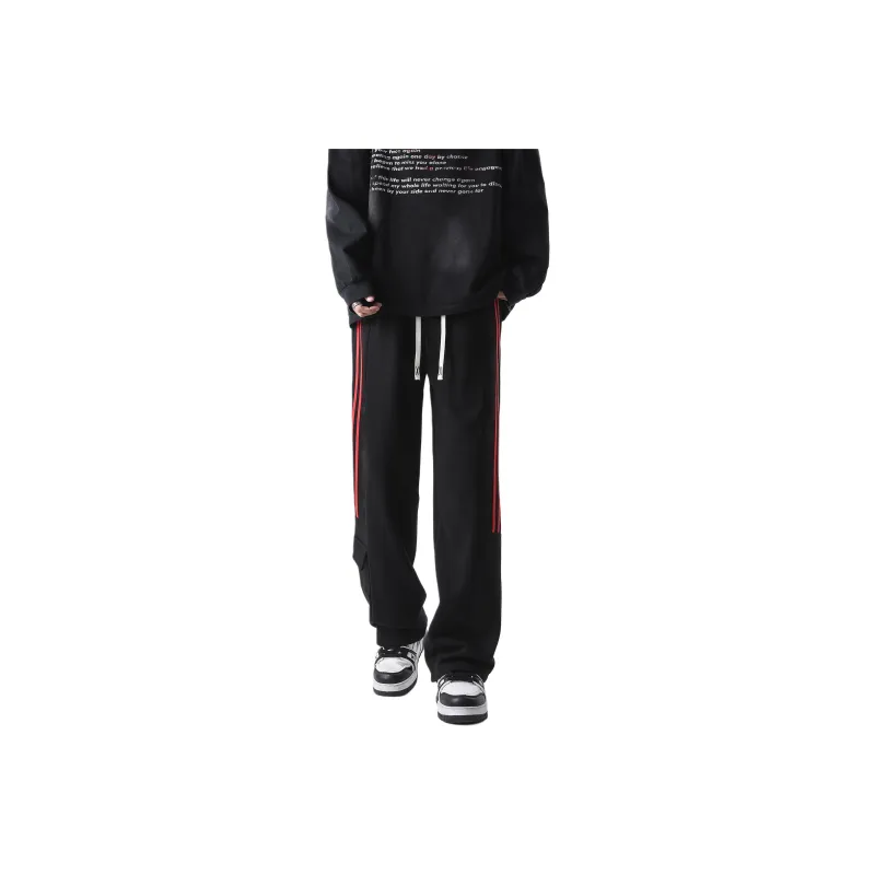 WKOOG Casual Pants Unisex Black-0