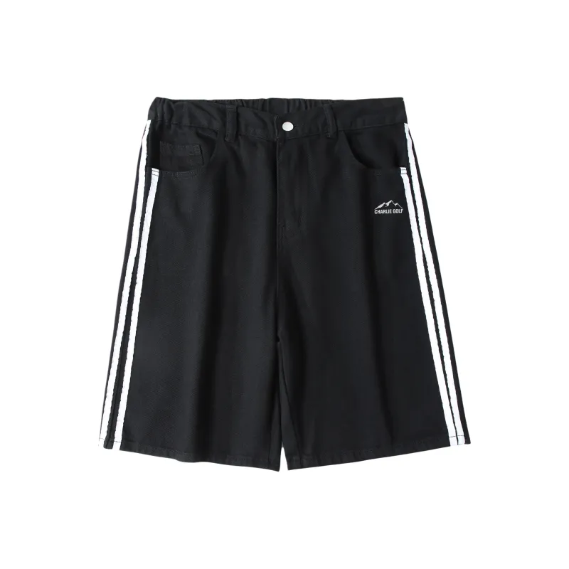 CHARLIE GOLF Denim Shorts Unisex-0
