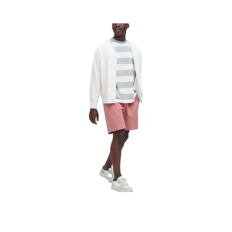 UNIQLO Casual Shorts Men Peach Pink-0