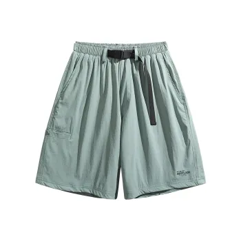 LOOX! Cargo Shorts Unisex Cyan Water Blue