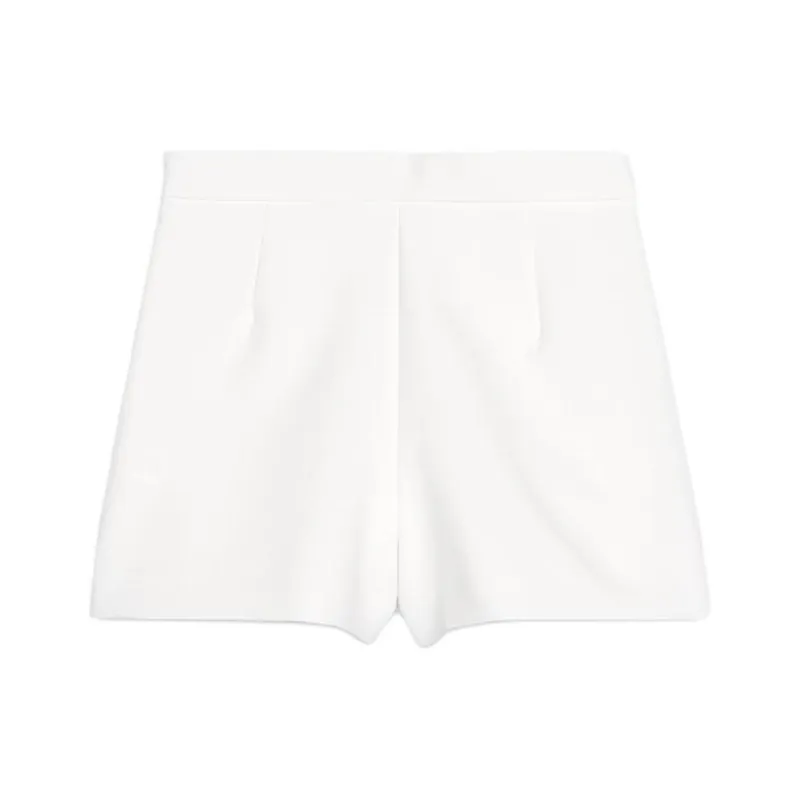 ZARA Casual Shorts Women's White-1
