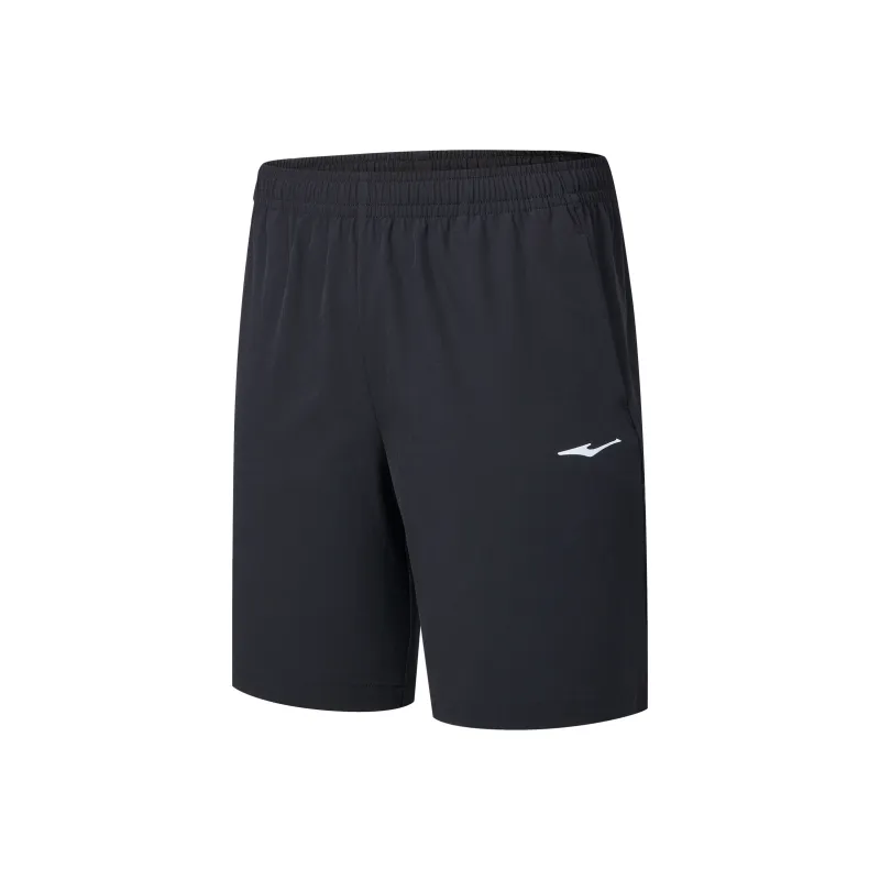 Erke Casual Shorts Men's Jet Black-0