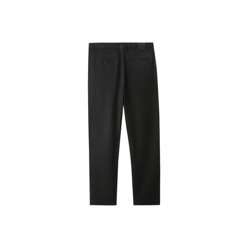 HLA Casual Pants Men's Black Pattern 02-1