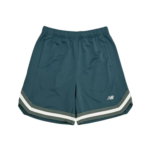 New Balance Rib Line Shorts Sports Shorts Men's Green