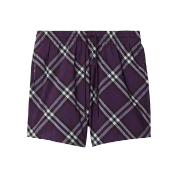 Burberry Check print Swim Shorts