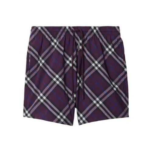 Burberry Check print Swim Shorts