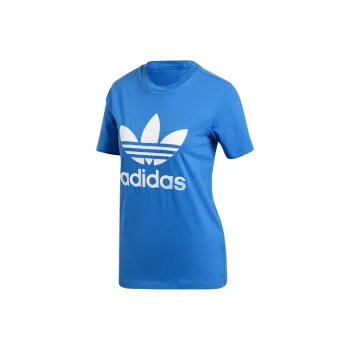 Adidas Originals Set in Sleeve T Shirt Women's Bird Feather Blue