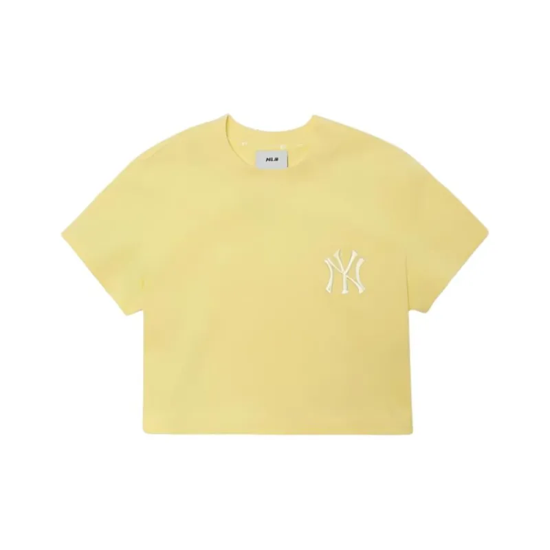 MLB Crop Tops Women's Yellow-0