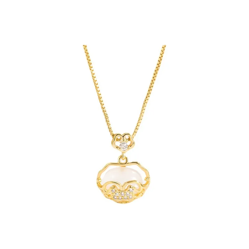 QIANFANGDAHUANGYE Alloy Necklaces Women's-0