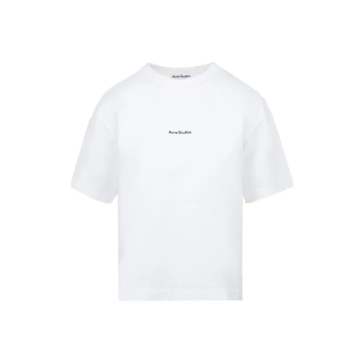 Acne Studios Logo Printed Crewneck T-Shirt-0