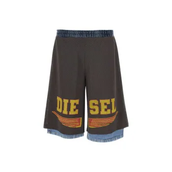 DIESEL Casual Shorts Men's Brown
