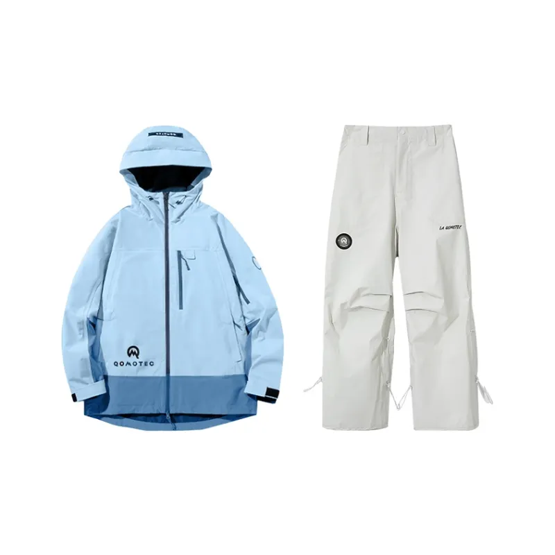 LA QOMOTEC Ski Tops Unisex Light Blue-3