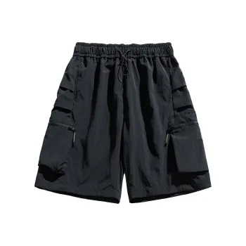 MKZA Cargo Shorts Unisex Mud Gray
