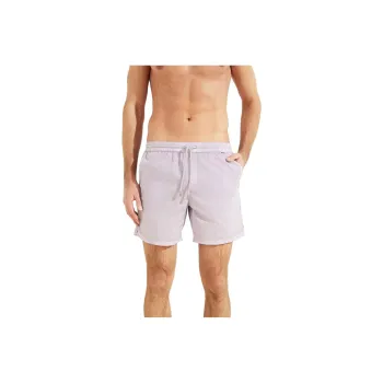 GUESS Nylon Swim Trunks Swimming Shorts Men's Purple