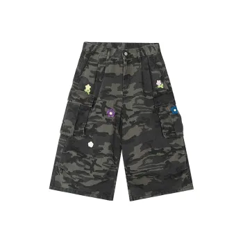 A Chock Cargo Shorts Unisex Camouflage