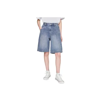 Lee SS25 Denim Shorts Unisex Medium Light Blue