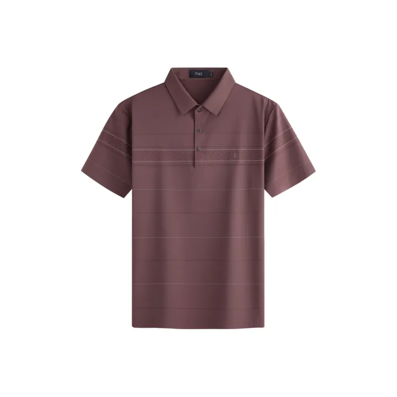 FIRS Polo Shirt Men's Bauhinia Red-0