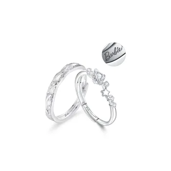 Barbie Synthetic Cubic Zirconia Rings Unisex